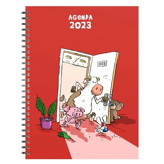 Goedkoop ❤️ Vis Bureau Agenda 2023 - Ritstier (17cm X 23cm) 🔥 3 Goedkoop ❤️ Vis Bureau Agenda 2023 - Ritstier (17cm X 23cm) 🔥