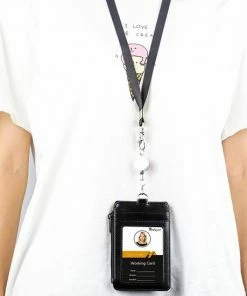 Promo 🌟 Mycramé Lanyard Met Kaarthouder Voor Sleutels, ID En Badge - Nek Badgehouder Met Uittrekbare Koord- Sleutel Keycord- TelefoonGSM & Sleutelhanger Ketting - Sleutelkoord Keykoord - ✨ -A-journal shop 550x550 333