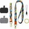 Beste deal 🥰 Mycramé 2 Stuks Nek En Pols Lanyard Sleutelhanger Keycord Met Badgehouder - Universeel Telefoonkoord/Telefoonketting - Pashouder/Kaarthouder Met Keykoord - Houder Voor Kaart/Sleutels - Telefoon/GSM Koord - Sleutelkoord -Transparant ID Pashouder Ketting 👍 -A-journal shop 550x550 335
