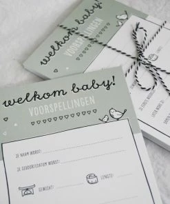 Beste Pirce ๐ Babyshower Invulkaarten Groen | 15 Stuks | Baby Voorspellingskaarten | Jongen En Meisje | Thuismusje ๐ 9 Beste Pirce ๐ Babyshower Invulkaarten Groen | 15 Stuks | Baby Voorspellingskaarten | Jongen En Meisje | Thuismusje ๐ -A-journal shop 550x550 376