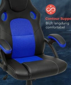 Promo 😉 LifeGoods Gamestoel - Verstelbaar - Kunstleer - Blauw/Zwart 👍 12 Promo 😉 LifeGoods Gamestoel - Verstelbaar - Kunstleer - Blauw/Zwart 👍 -A-journal shop 550x550 46