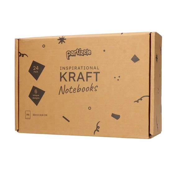 Nieuw ๐คฉ Partizzle® Partizzle 24x Kraft Notitieboek A6 - Gelinieerd - Klein Notitieboekje - 10.5 X 14.8 Cm - Positieve Quotes โจ 9 Nieuw ๐คฉ Partizzle® Partizzle 24x Kraft Notitieboek A6 - Gelinieerd - Klein Notitieboekje - 10.5 X 14.8 Cm - Positieve Quotes โจ - Afbeelding 7