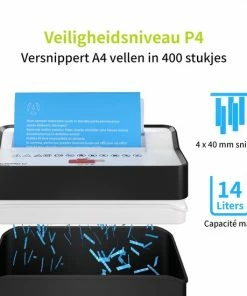 Hete verkoop ๐คฉ ACROPAQ Papierversnipperaar - Voor Thuis En Kantoor, 14 Liter, P4, Tot 6 Vellen - Papiervernietiger - Zwart ๐ 16 Hete verkoop ๐คฉ ACROPAQ Papierversnipperaar - Voor Thuis En Kantoor, 14 Liter, P4, Tot 6 Vellen - Papiervernietiger - Zwart ๐ -A-journal shop 550x550 491