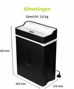 Hete verkoop ๐คฉ ACROPAQ Papierversnipperaar - Voor Thuis En Kantoor, 14 Liter, P4, Tot 6 Vellen - Papiervernietiger - Zwart ๐ 17 Hete verkoop ๐คฉ ACROPAQ Papierversnipperaar - Voor Thuis En Kantoor, 14 Liter, P4, Tot 6 Vellen - Papiervernietiger - Zwart ๐ -A-journal shop 550x550 492