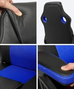Promo 😉 LifeGoods Gamestoel - Verstelbaar - Kunstleer - Blauw/Zwart 👍 16 Promo 😉 LifeGoods Gamestoel - Verstelbaar - Kunstleer - Blauw/Zwart 👍 -A-journal shop 550x550 50
