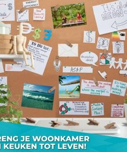 Uitgang ❤️ Hello Tomorrow® 30 St. Punaises Voor Prikbord Kurk - Decoratie Muur & Wand - Knutselen - Houten ✔️ 15 Uitgang ❤️ Hello Tomorrow® 30 St. Punaises Voor Prikbord Kurk - Decoratie Muur & Wand - Knutselen - Houten ✔️ -A-journal shop 550x550 505
