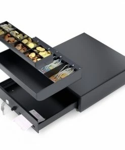 A-journal shop 30 Goedkoopste ๐ ACROPAQ Kassalade - 33 X 33 Cm, Opening Per Drukknop - Zwart - AC335PBK โญ