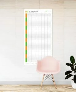 Goedkoop ๐ The Wallplanner Jaarplanner 2023, Planner, Familieplanner, Kalender, Agenda, Wandkalender 140cm X 70cm - Zonder Datum In Kleur ๐