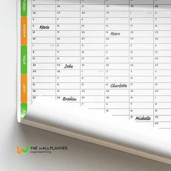 Goedkoop ๐ The Wallplanner Jaarplanner 2023, Planner, Familieplanner, Kalender, Agenda, Wandkalender 140cm X 70cm - Zonder Datum In Kleur ๐ 6 Goedkoop ๐ The Wallplanner Jaarplanner 2023, Planner, Familieplanner, Kalender, Agenda, Wandkalender 140cm X 70cm - Zonder Datum In Kleur ๐ - Afbeelding 4