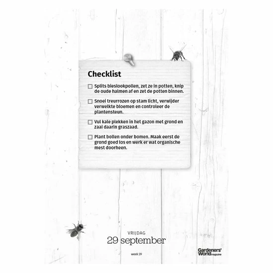 Flash-uitverkoop ๐งจ Gardeners' World Magazine Gardeners' World Scheurkalender 2023 โจ 4 Flash-uitverkoop ๐งจ Gardeners' World Magazine Gardeners' World Scheurkalender 2023 โจ - Afbeelding 2