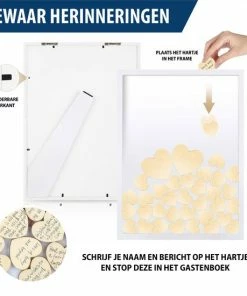 Beste deal โค๏ธ Fissaly® Bruiloft & Huwelijk Gastenboek Met 100 Stuks Houten Hartjes – Trouwdag Feest Decoratie – Receptieboek - Cadeau ๐ 12 Beste deal โค๏ธ Fissaly® Bruiloft & Huwelijk Gastenboek Met 100 Stuks Houten Hartjes – Trouwdag Feest Decoratie – Receptieboek - Cadeau ๐ -A-journal shop 550x550 566