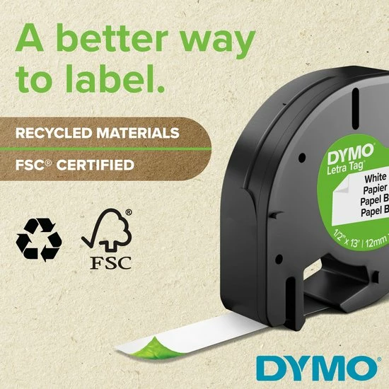 Aanbiedingen ๐ฏ DYMO Originele LetraTag Opstrijkbare Textiellabels | 12 Mm X 2 M Rol | Zwart Op Wit | Opstrijkbaar Voor LetraTag-printers ๐ 13 Aanbiedingen ๐ฏ DYMO Originele LetraTag Opstrijkbare Textiellabels | 12 Mm X 2 M Rol | Zwart Op Wit | Opstrijkbaar Voor LetraTag-printers ๐ - Afbeelding 11