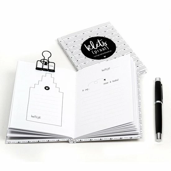 Kopen ✨ Zoedt Invulboek - Kletspraat Uitsprakenboekje - A6 Formaat - Zwart Wit 😉 4 Kopen ✨ Zoedt Invulboek - Kletspraat Uitsprakenboekje - A6 Formaat - Zwart Wit 😉 - Afbeelding 2