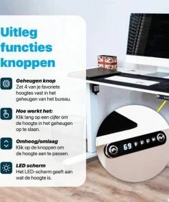 Korting 🎁 Tavaro Elektrisch Verstelbaar Bureau - Zit Sta Bureau - 120 X 60 CM - Wit - Nederlandse Handleiding - Game Bureau ⌛ 21 Korting 🎁 Tavaro Elektrisch Verstelbaar Bureau - Zit Sta Bureau - 120 X 60 CM - Wit - Nederlandse Handleiding - Game Bureau ⌛ -A-journal shop 550x550 610