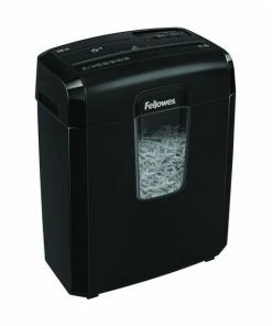 Alternative view of Nieuw ❤️ Fellowes Papierversnipperaar 8Cd - Snippers - P4 - 8 Vel - Zwart 🤩