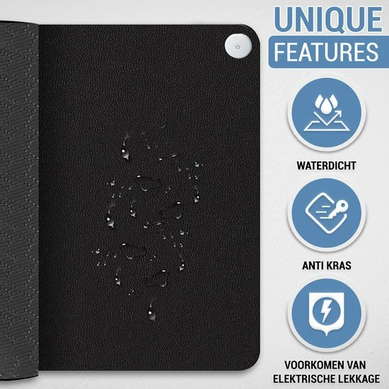 Kopen ๐คฉ Merkloos Infrarood Elektrisch Verwarmde Bureau Onderlegger – 80x40 Cm – Drie Standen Inclusief Timer ๐ 4 Kopen ๐คฉ Merkloos Infrarood Elektrisch Verwarmde Bureau Onderlegger – 80x40 Cm – Drie Standen Inclusief Timer ๐ - Afbeelding 2