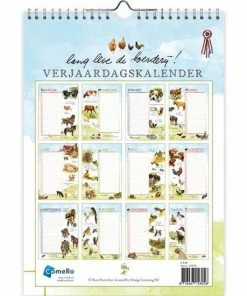 Alternative view of Goedkoopste 🌟 Comello Verjaardagskalender - Rien Poortvliet - Lang Leve De Boerderij ✨