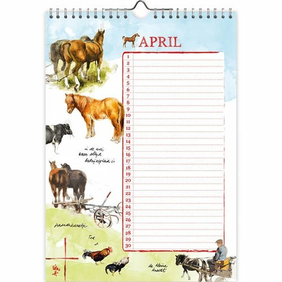 Goedkoopste ๐ Comello Verjaardagskalender - Rien Poortvliet - Lang Leve De Boerderij โจ 5 Goedkoopste ๐ Comello Verjaardagskalender - Rien Poortvliet - Lang Leve De Boerderij โจ - Afbeelding 3