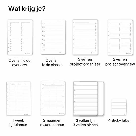 Gloednieuw ๐งจ Greenstory GreenBook - Productivity Planner Pagina Pakket - A5 - Uitwisbaar ๐ 5 Gloednieuw ๐งจ Greenstory GreenBook - Productivity Planner Pagina Pakket - A5 - Uitwisbaar ๐ - Afbeelding 3