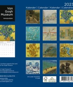 Alternative view of Gloednieuw 💯 Bekking & Blitz - Maandkalender Mini 2023 - Van Gogh Mini Maandkalender 2023 - Wandkalender - 17 X 17 Cm - Opgehangen 17 X 34 Cm - Kunstkalender - Museumkalender - Rijk Geïllustreerd - Voorzien Van Weeknummers 🛒