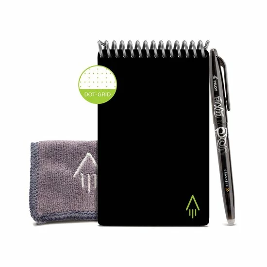 Korting ๐ Rocketbook Mini Smart Notepad A6 Zwart โ 3 Korting ๐ Rocketbook Mini Smart Notepad A6 Zwart โ