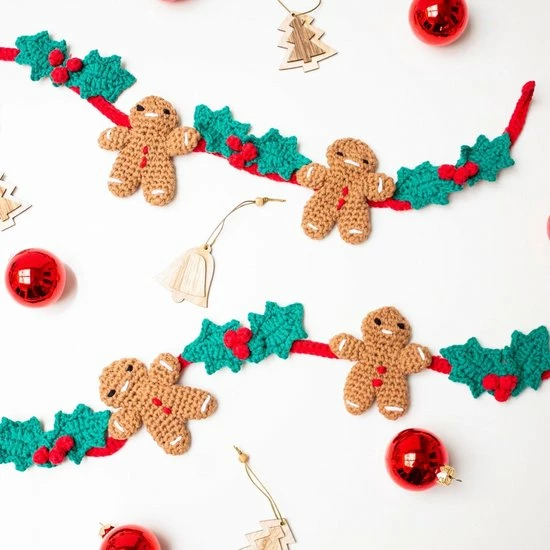 Goedkoop ๐ Hoooked - Haakpakket - Kerstslinger ๐ 4 Goedkoop ๐ Hoooked - Haakpakket - Kerstslinger ๐ - Afbeelding 2