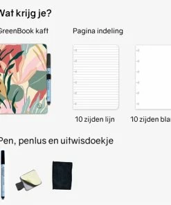 Coupon 🎉 Greenstory - GreenBook - Uitwisbaar Notitieboek - Lijn & Blanco 🎁 16 Coupon 🎉 Greenstory - GreenBook - Uitwisbaar Notitieboek - Lijn & Blanco 🎁 -A-journal shop 550x550 791