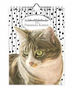 Begroting โ Comello Franciens Katten Week Notitiekalender - 2023 - Miepje - 16.5x23cm ๐ฏ