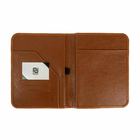 Beste Verkoop ⌛ Negotia Leather NEGOTIA Vintage Abbey - Leren Schrijfmap A5 - Leren Conferentiemap/Documentatiemap Voor A5 Schrijfblok - Leren Notitieboek - Bruin 💯 5 Beste Verkoop ⌛ Negotia Leather NEGOTIA Vintage Abbey - Leren Schrijfmap A5 - Leren Conferentiemap/Documentatiemap Voor A5 Schrijfblok - Leren Notitieboek - Bruin 💯 - Afbeelding 3