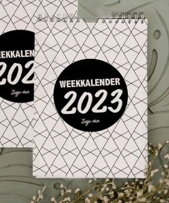 Aanbiedingen ๐ฏ Zusje-van Weekkalender 2023 Zwart-wit Met Kalender Haakje ๐ฅฐ