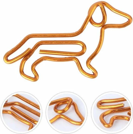Beste deal π Ardran & Tookar Boekenlegger Teckel - Paperclip - Memo Clip - 5 Stuks π 3 Beste deal π Ardran & Tookar Boekenlegger Teckel - Paperclip - Memo Clip - 5 Stuks π