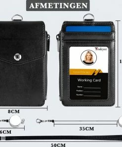 Alternative view of Promo 🌟 Mycramé Lanyard Met Kaarthouder Voor Sleutels, ID En Badge - Nek Badgehouder Met Uittrekbare Koord- Sleutel Keycord- TelefoonGSM & Sleutelhanger Ketting - Sleutelkoord Keykoord - ✨