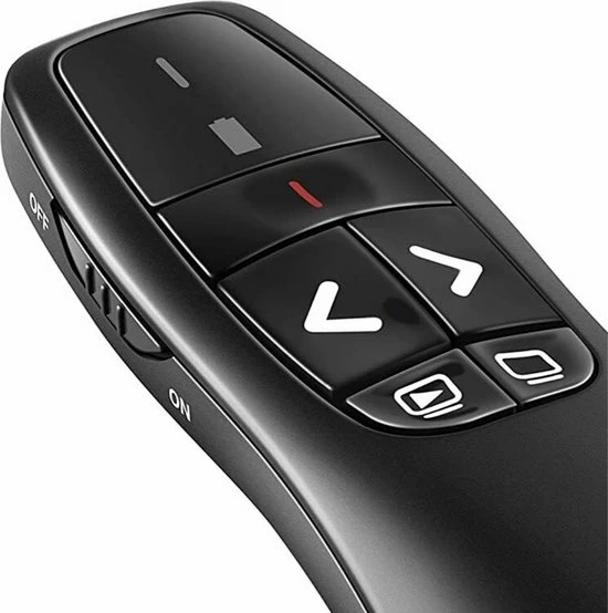Kopen 😉 Exclusive By TW Draadloze Presenter - Presentatie Klikker - Wireless Presenter - Powerpoint Afstandsbediening - Laser Pointer - Draadloos - USB - Zwart 🎁 6 Kopen 😉 Exclusive By TW Draadloze Presenter - Presentatie Klikker - Wireless Presenter - Powerpoint Afstandsbediening - Laser Pointer - Draadloos - USB - Zwart 🎁 - Afbeelding 4