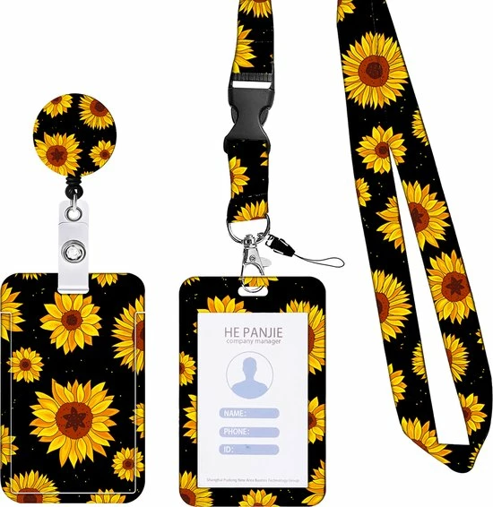 Begroting 🎁 Mycramé Zonnebloem Lange Lanyard Sleutelhanger En Keycord - Badgehouder Met Clip Trekkoord - Uittrekbare Badge Pashouder - Kaarthouder Keykoord - Houder Voor Kaart/Sleutels - Telefoon/GSM Koord - Sleutelkoord - Plastic ID Pashouder Ketting - Telefoonkoord 🔔 3 Begroting 🎁 Mycramé Zonnebloem Lange Lanyard Sleutelhanger En Keycord - Badgehouder Met Clip Trekkoord - Uittrekbare Badge Pashouder - Kaarthouder Keykoord - Houder Voor Kaart/Sleutels - Telefoon/GSM Koord - Sleutelkoord - Plastic ID Pashouder Ketting - Telefoonkoord 🔔