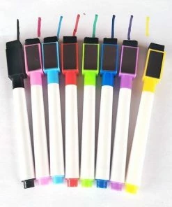 Beste recensies van ๐ KELERINO. Magnetische Whiteboard Markers Met Wisser - 8 Kleuren โค๏ธ
