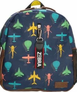 Promo ❤️ Zebra Trends Kinderrugzak Blauw 😍
