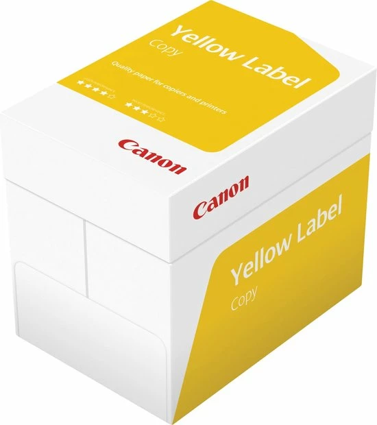 Aanbiedingen ❤️ Canon Kopieer/printpapier - Yellow Label Copy - PEFC - A4 - 80 Grams - 1 Pak A 500 Vel ✨ 4 Aanbiedingen ❤️ Canon Kopieer/printpapier - Yellow Label Copy - PEFC - A4 - 80 Grams - 1 Pak A 500 Vel ✨ - Afbeelding 2