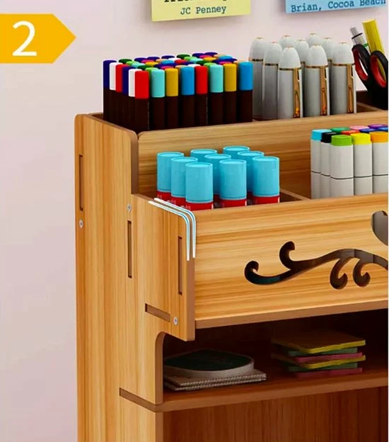 Flash-uitverkoop 😀 Fleau Bureau Organizer - Met Lade - Pennenhouder - Pennenbakje Hout/Fineer - Pennenbak - Potloden/Pennen Opbergen 🥰 7 Flash-uitverkoop 😀 Fleau Bureau Organizer - Met Lade - Pennenhouder - Pennenbakje Hout/Fineer - Pennenbak - Potloden/Pennen Opbergen 🥰 - Afbeelding 5