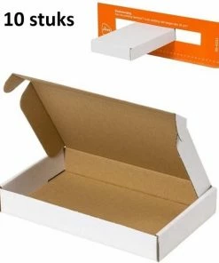 Goedkoop ๐ Merkloos 10 Stuks Brievenbusdoos A6 Brievenbusdozen - 180x115x28 Mm - Verzenddoos Met Bovenklep ๐