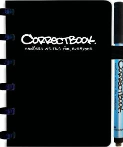 Flash-uitverkoop ๐ Whiteboard Notitieblok / Schrift - Correctbook - A6 - Gelijnd - Zwart ๐ 20 Flash-uitverkoop ๐ Whiteboard Notitieblok / Schrift - Correctbook - A6 - Gelijnd - Zwart ๐ -A-journal shop 550x638 1
