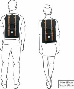 Flash-uitverkoop ๐ Herschel Little America - Black/Tan Synthetic Leather / Ruime Rugzak Met 25L Opbergvolume - 15" Fleece-gevoerd Laptopvak - Magnetische Sluiting / Met Levenslange Fabrieksgarantie / Limited Lifetime Warranty / Zwart ๐ 59 Flash-uitverkoop ๐ Herschel Little America - Black/Tan Synthetic Leather / Ruime Rugzak Met 25L Opbergvolume - 15" Fleece-gevoerd Laptopvak - Magnetische Sluiting / Met Levenslange Fabrieksgarantie / Limited Lifetime Warranty / Zwart ๐ -A-journal shop 550x639