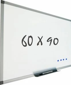 Beste deal โ๏ธ IVOL Whiteboard 60x90cm Voor Wandmontage - Magnetisch ๐ฅ