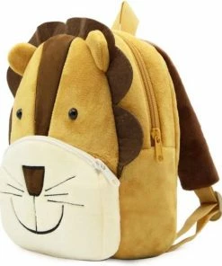 Alternative view of Goedkoop 😍 KidCollection Rugzak – Schooltas - Kinderen – Leeuw – Pluche – Bruin - Peuters – Kleuters – Jongens – Meisjes – 💯