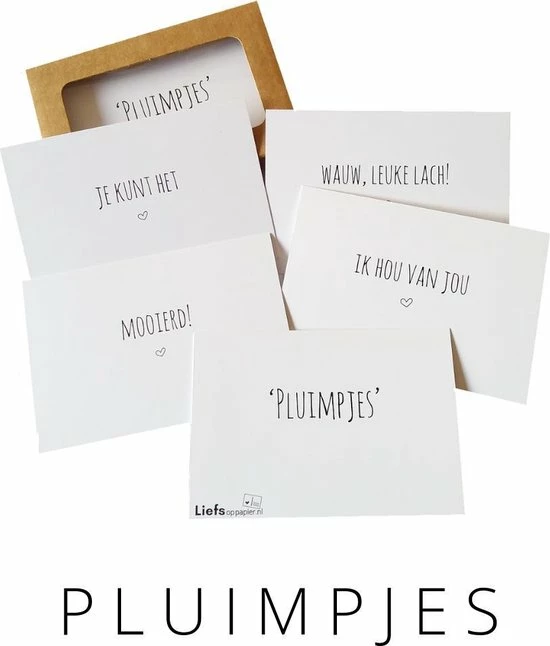 Goedkoopste ๐งจ Liefsoppapier.nl Pluimpjes Collegiale Set - Complimentenkaartjes Met Positieve Teksten - Complimenten - Liefs Op Papier ๐ 4 Goedkoopste ๐งจ Liefsoppapier.nl Pluimpjes Collegiale Set - Complimentenkaartjes Met Positieve Teksten - Complimenten - Liefs Op Papier ๐ - Afbeelding 2