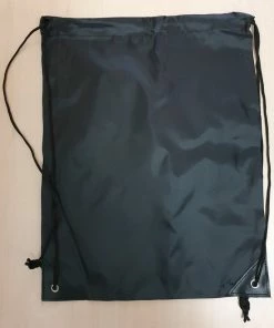 Alternative view of Beste Verkoop 🥰 Ecorare Gymtas Met Rijgkoord - Nylon Rugzakjes – Waterafstotend – Zwart - Zwemtas - Rugtas - 12 Liter - Gratis Verzonden ⌛