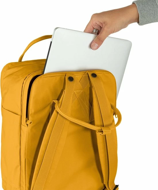 Groothandel ๐ Fjallraven Fjällräven Kånken Laptop 15" Unisex Rugzak - Ochre ๐ 11 Groothandel ๐ Fjallraven Fjällräven Kånken Laptop 15" Unisex Rugzak - Ochre ๐ - Afbeelding 9