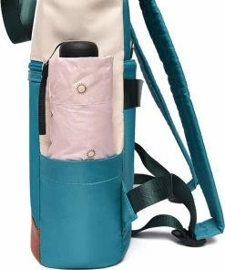 Alternative view of Groothandel ✨ ZILOU® Rugzak - 14 Inch Laptop Rugtas - 20-35 Liter - Blauw/Wit 🥰