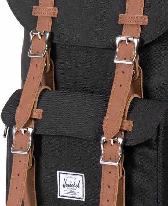 Flash-uitverkoop ๐ Herschel Little America - Black/Tan Synthetic Leather / Ruime Rugzak Met 25L Opbergvolume - 15" Fleece-gevoerd Laptopvak - Magnetische Sluiting / Met Levenslange Fabrieksgarantie / Limited Lifetime Warranty / Zwart ๐ 29 Flash-uitverkoop ๐ Herschel Little America - Black/Tan Synthetic Leather / Ruime Rugzak Met 25L Opbergvolume - 15" Fleece-gevoerd Laptopvak - Magnetische Sluiting / Met Levenslange Fabrieksgarantie / Limited Lifetime Warranty / Zwart ๐ - Afbeelding 27