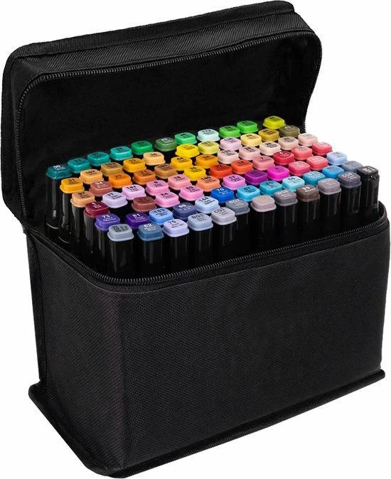 Gloednieuw ๐ Discountershop Dubbelzijdige Markering 80 St Twinmarkers XXL-set - Stift Met 80 St Twin Tip Markeerstift Dual Tip Permanente Sketch Marker 80 Kleuren Voor Kunstenaars Volwassenen Kinderen Tekenen Schilderen Ambachten Hoeveelheid 80 Stuks โจ 15 Gloednieuw ๐ Discountershop Dubbelzijdige Markering 80 St Twinmarkers XXL-set - Stift Met 80 St Twin Tip Markeerstift Dual Tip Permanente Sketch Marker 80 Kleuren Voor Kunstenaars Volwassenen Kinderen Tekenen Schilderen Ambachten Hoeveelheid 80 Stuks โจ - Afbeelding 13