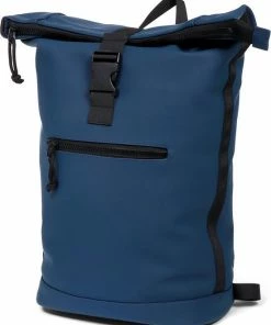 Beste Verkoop ๐ Norlander Dull PU Waterdichte Rugzak 40L - Roltop Rugzak - Fietsrugzak - Blauw ๐ฅฐ